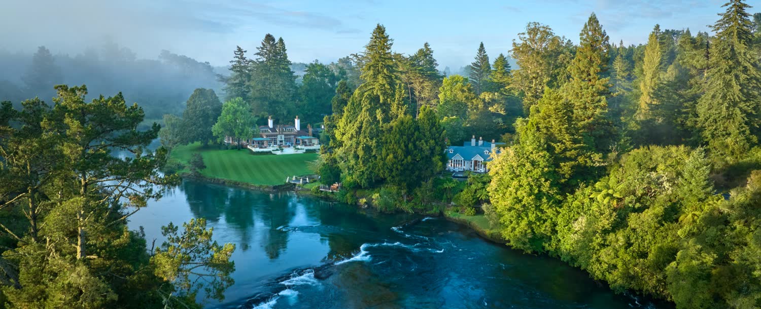 Huka Lodge, Taupo, Taupo (landscape)